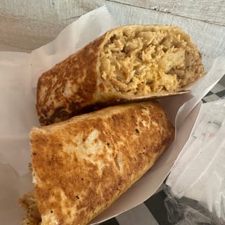 Chicken cheesesteak toasted wrap